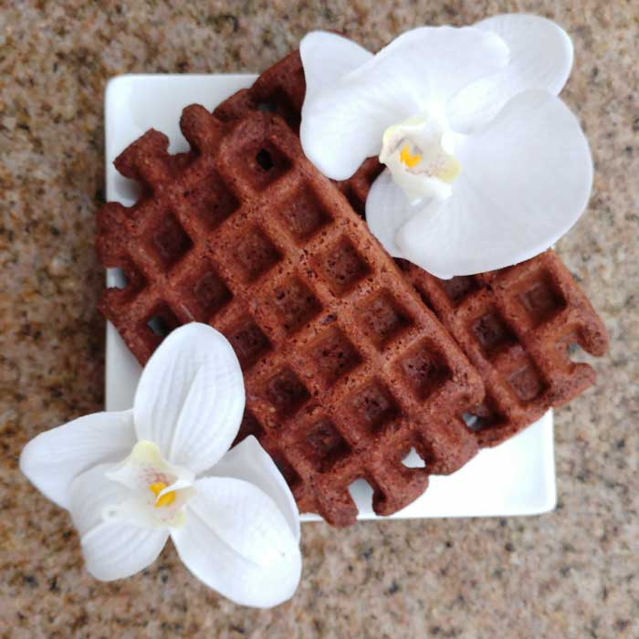 Low-Carb-Waffel