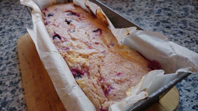 Topfen-Beeren Auflauf lowcarb diabetes zuckerkrank Topfen-Beeren Auflauf