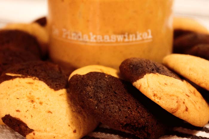Erdnussbutter Schoko Kekse PeanutButter Cookies Conny's Küchlein