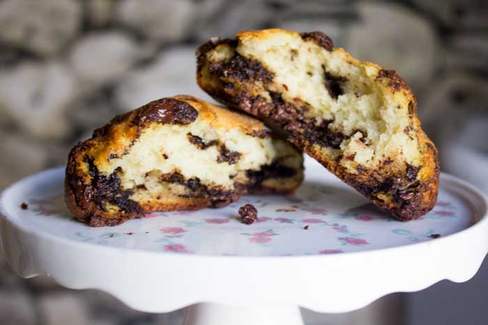 Quarkbrötchen Topfenlaberl Chocolate Chip Walnuss Karamell Ovomaltine Conny's Küchlein
