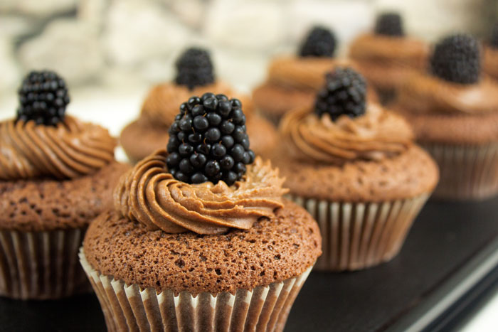 Ölkuchen Cupcakes mit Parisercreme | Schokolade | Conny's Küchlein Ölkuchen Cupcakes mit Parisercreme | Schokolade | Conny's Küchlein