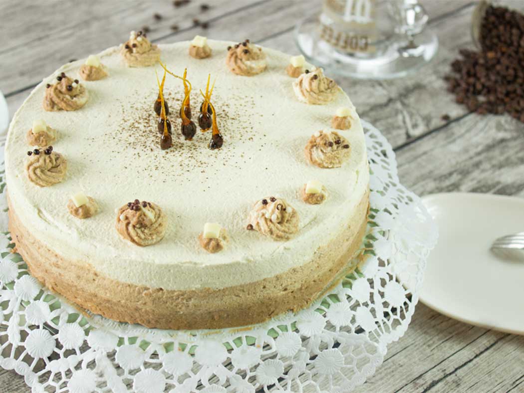 Nougat-Latte-Torte Ombrétorte Conny's Küchlein Nougat-Latte-Torte Ombrétorte Conny's Küchlein