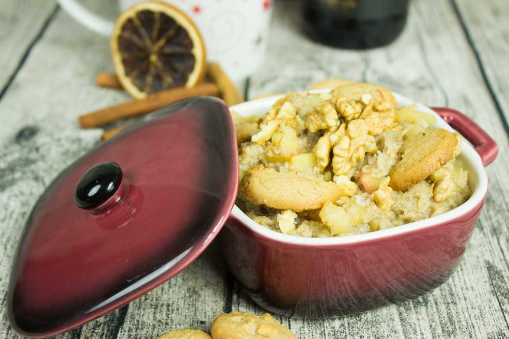 Apfel-Porridge nach Hildegard von Bingen | Conny's Küchlein Apfel-Porridge nach Hildegard von Bingen | Conny's Küchlein