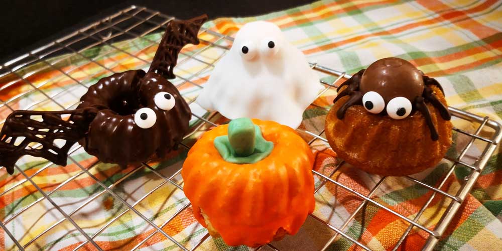 Gugelhupf im Halloween-Stil | Kuchen