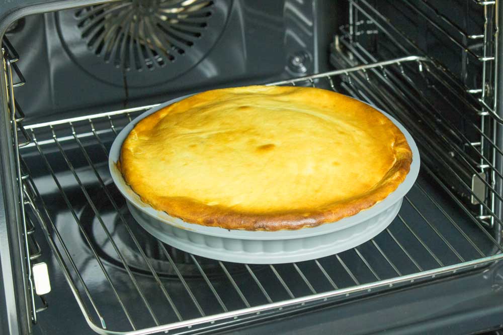 Oreo Cheesecake mit Weichsel-Topping